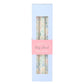 Set of 3 Ditsy Floral Taper Candles