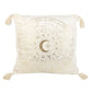 35cm Square Off White Astrology Wheel Cushion