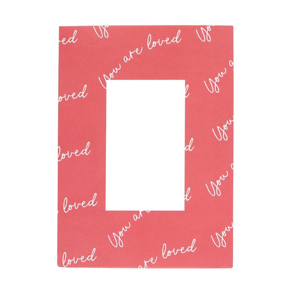 "You Are Loved" Heart Pendant Necklace Card