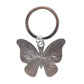 Silver Butterfly Keyring