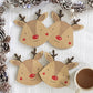 Set of 4 Reindeer Coasters