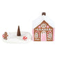 Pink Gingerbread House Incense Cone Burner