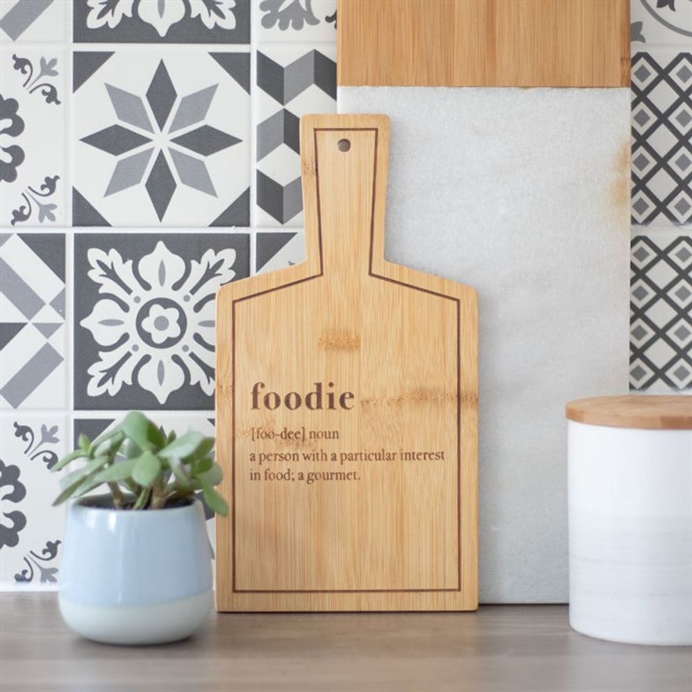 Foodie Small Bamboo Serving Board