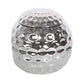 Silver Disco Ball Oil Burner