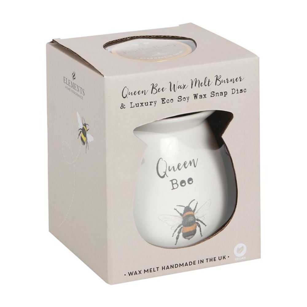 Queen Bee Wax Melt Burner Gift Set