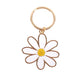 Daisy Enamel Keyring
