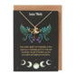 Luna Moth Necklace Card