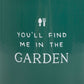 Find Me in the Garden Enamel Mug