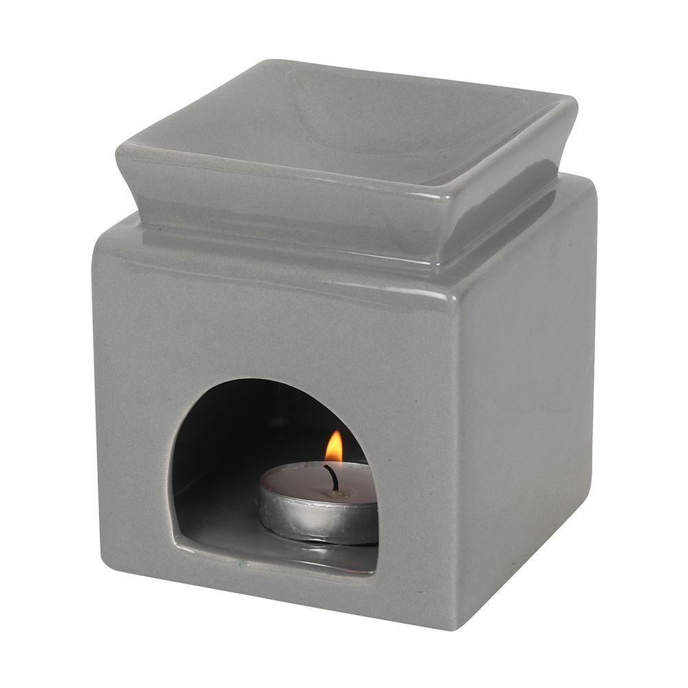 Grey Home Cut Out Oil Burner