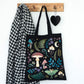 Forest Print Cotton Tote Bag