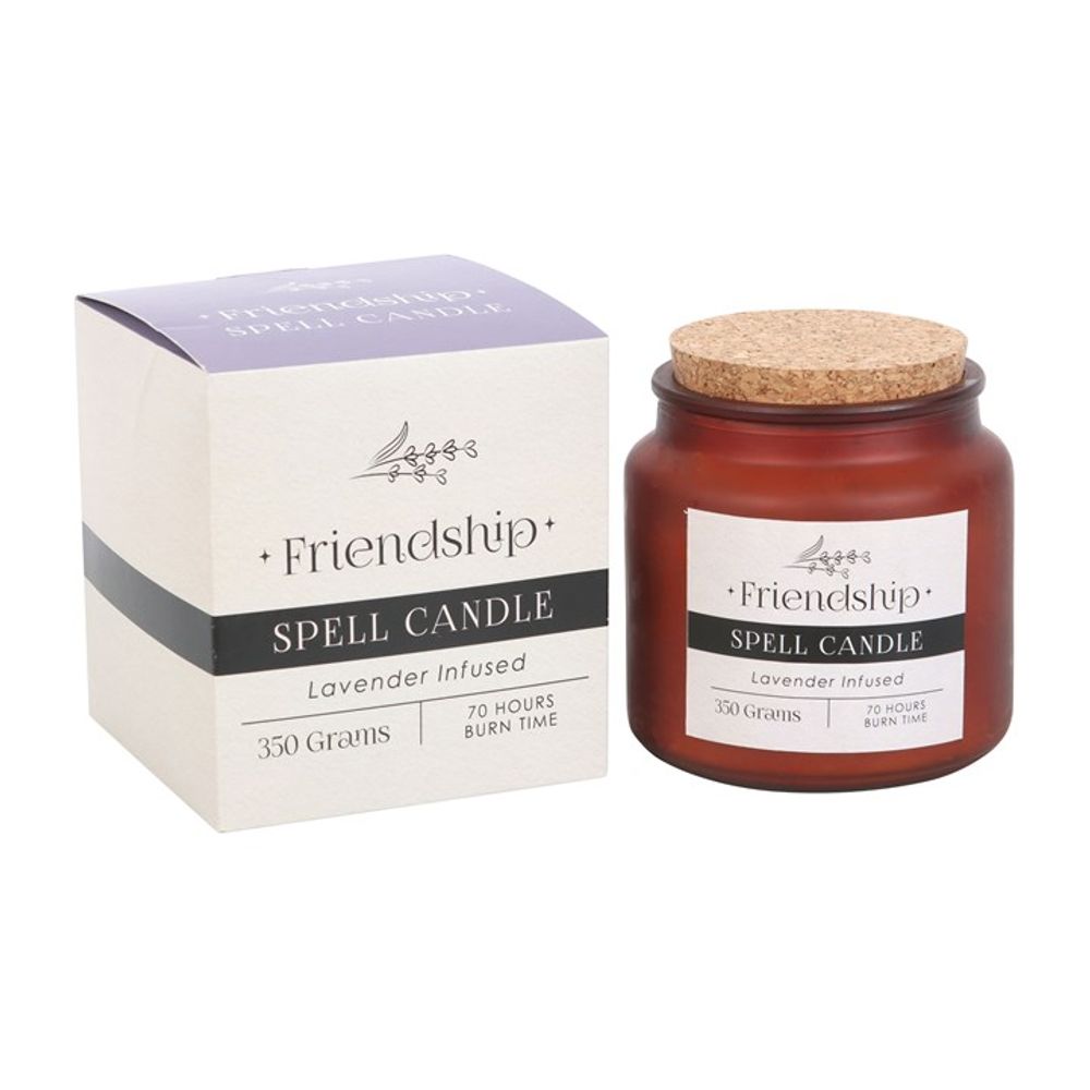 Lavender Infused Friendship Spell Candle