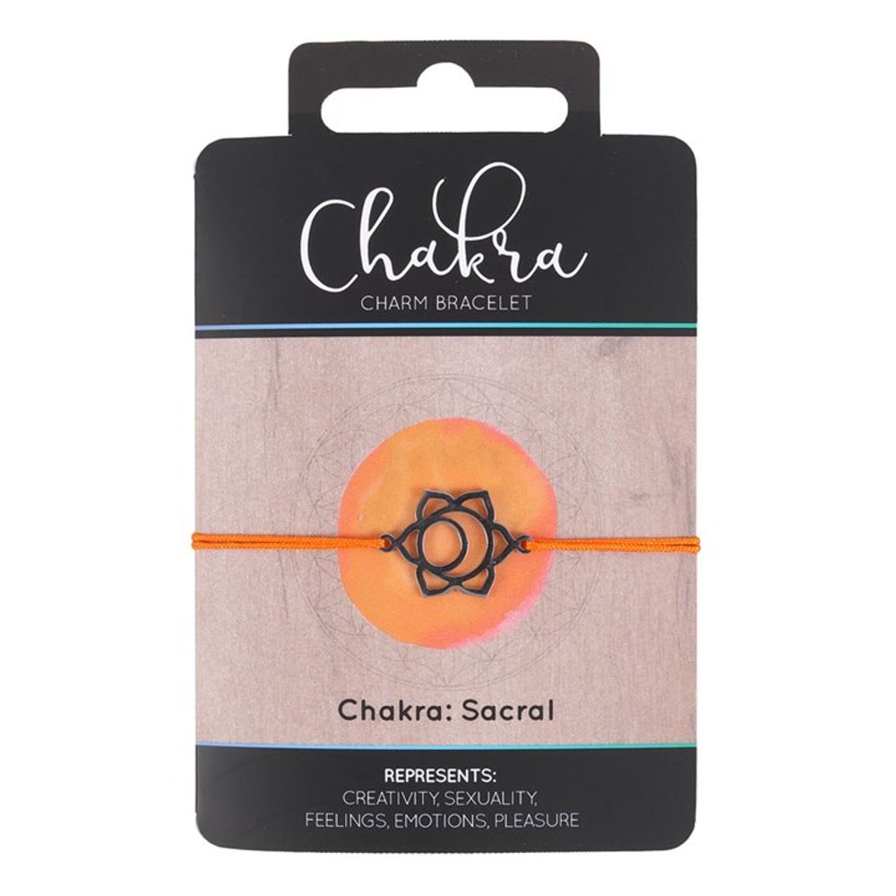 Sacral Chakra Charm Bracelet