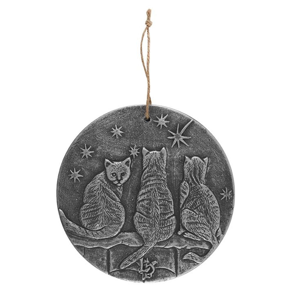 Silver Wish Upon A Star Terracotta Plaque by Lisa Parker