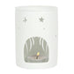 White Angel Wings Cut Out Oil Burner